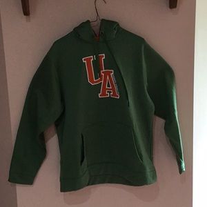 Hooded Unisex Under Armor fleeced lined sweatshirt